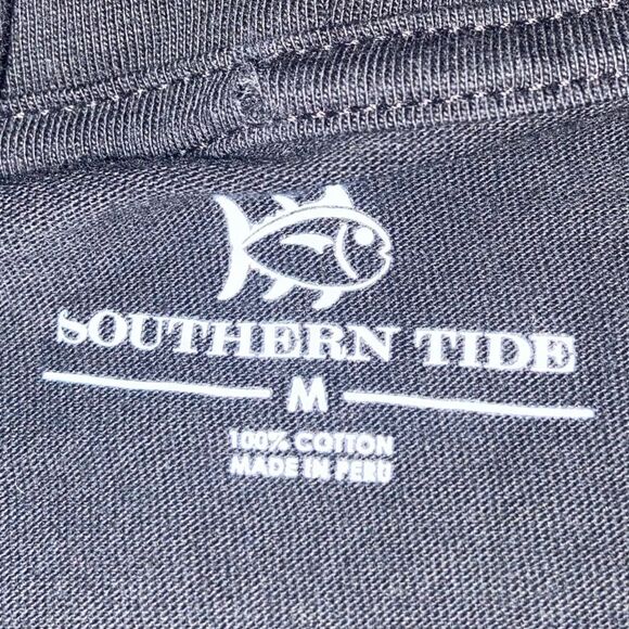 Southern Tide Wake Forrest Long Sleeve Hoodie Sweatshirt Light Men’s Medium - Picture 3 of 4